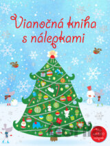 Vianočná kniha s nálepkami