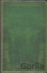 Paperblanks - Diár 2012 (týždenný, horizontálny) - Jade - MAXI