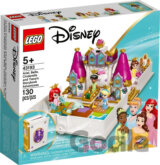 LEGO® Disney Princess 43193 Ariel, Kráska, Popoluška a Tiana a ich rozprávková kniha dobro