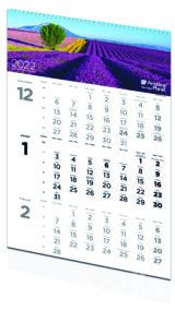 Trojmesačný kalendár Amazing Planet 2022