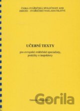 Učební texty pro evropské svářečské specialisty, praktiky a inspektory