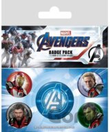 Set odznaků - Avengers