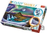 Polární záře nad Islandem - Crazy Shapes