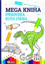 Mega kniha omalovánek - Blue bezva zábava