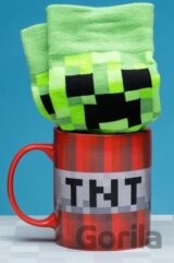 Darčekový set - hrnček s ponožkami Minecraft: TNT