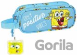 Dvojitý Peračník na tužky Spongebob: Positive Vibes