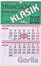 Tříměsíční Klasik 2022 - nástěnný kalendář