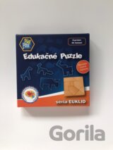 Drevené edukačné puzzle - séria Euklid