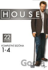 Kolekce: Dr. House - sezony 1 - 4 (22 DVD)