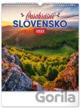 Nástenný kalendár Čaroskrásne Slovensko 2022