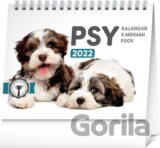 Stolový kalendár Psy 2022 (s menami psov)