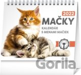Stolový kalendár Mačky 2022 (s menami mačiek)