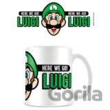 Hrnček Super Mario - Here we go Luigi
