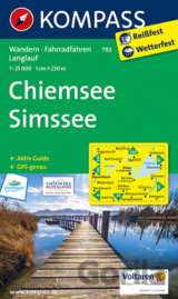 Chiemsee, Simssee  792  NKOM  1:25
