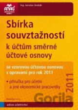 Sbírka souvztažností k účtům směrné účtové osnovy 2011 (Jaroslav Jindrák) [CZ]