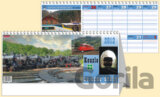 Kouzlo železné dráhy 2012 (stolový kalendár)