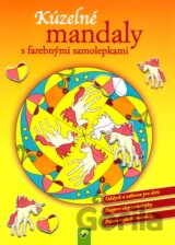 Kúzelné mandaly s farebnými samolepkami (žltá)