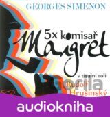 5x komisař Maigret - 5CD (Georges Simenon)