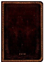 Paperblanks - Diár 2012 (týždenný, verso) - Black Moroccan - MIDI