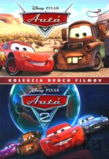 Kolekce: Auta 1+2 (2 DVD) (SK/CZ dabing)