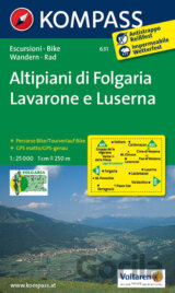 Altipiani di folgaria,Lavarone 1:25T