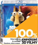 Kolekce: 100% 3D animované filmy (3x Blu-ray)