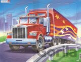 Puzzle MAXI - Americký truck - kamion/25 dílků