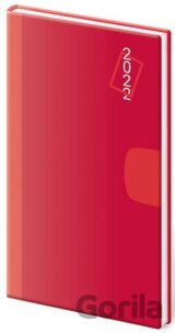 Diář 2022 Vario - Red, týdenní kapesní