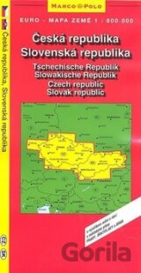 Česká republika, Slovenská republika 1:800 000