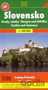 Slovensko - Hrady, zámky 1:500 000