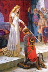 The Accolade, Edmund Blair Leighton