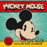 Oficiální dětský kalendář 2022 Disney: Mickey Mouse Classic