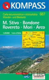 M.Stivo, Bondone, Rovereto, Mori, Arco 1:25T