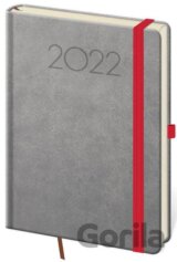 Diář 2022 New Praga - tmavě šedý, denní, A5