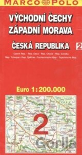 Východní Čechy, Západní Morava 1:200 000