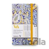Bookaroo V&A Kapesní zápisník A6 - Morris Tulip & Willow