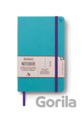 Bookaroo Zápisník A5 - tyrkysový