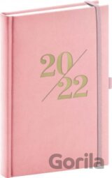 Diář 2022: Vivella Fun - růžový/denní, 15 x 21 cm