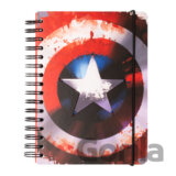 Poznámkový blok Marvel: Captain America