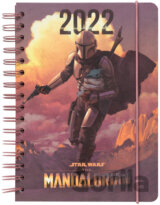 Plánovací týdenní diář A5 2022 Star Wars: TV seriál The Mandalorian The Child
