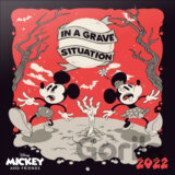 Oficiální kalendář Disney 2022 s plakátem: Mickey Mouse