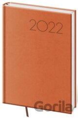 Diář 2022 týdenní A5 Print - oranžová