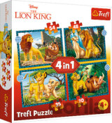 Dobrodružstvá Levieho kráľa / Disney The King Lion 4v1