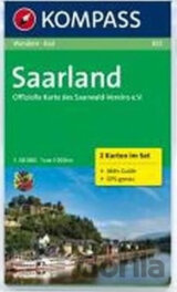 Saarland 825 ,2 mapy / 1:50T NKOM