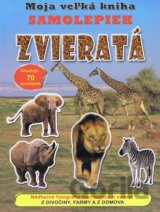 Moja veľká kniha samolepiek - Zvieratá