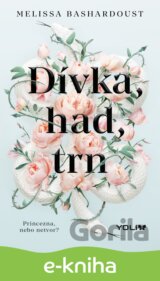 Dívka, had, trn