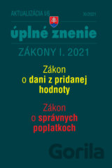 Aktualizácia I/6 - Zákon o DPH,  Zákon o správnych poplatkoch
