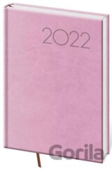 Diář 2022 Print - růžový, týdenní, A5