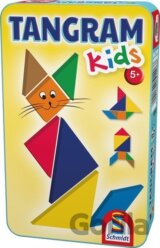 Tangramy pro děti v plechové krabičce