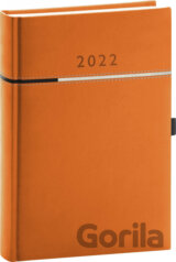 Denní diář Tomy 2022, oranžovočerný